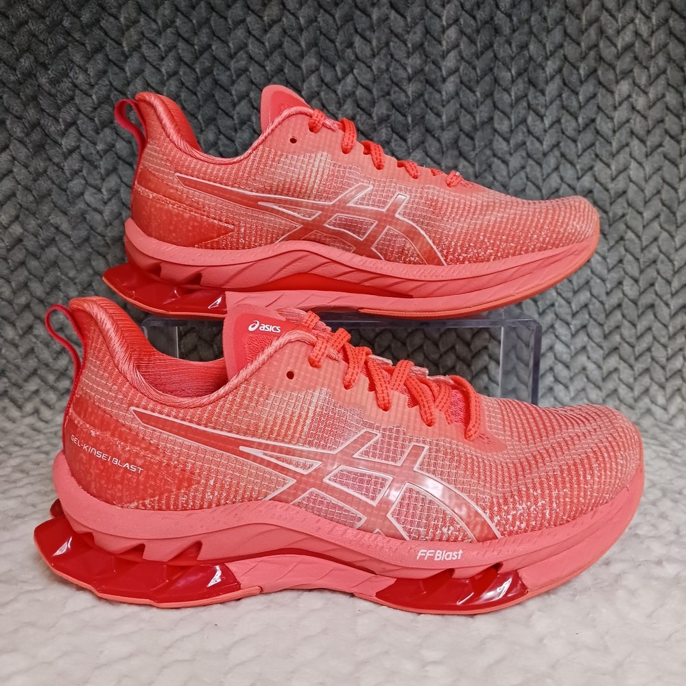 Asics Gel Kinsei Blast LE 2 Papaya Women's Walking Running Sneakers Shoes Sz 7.5